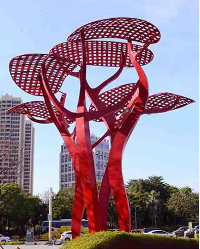广场大型艺术景观灯